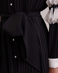 Chemise longue Poésie - Black