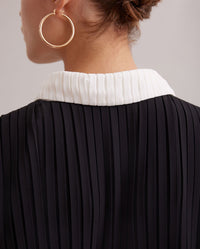 Chemise longue Poésie - Black