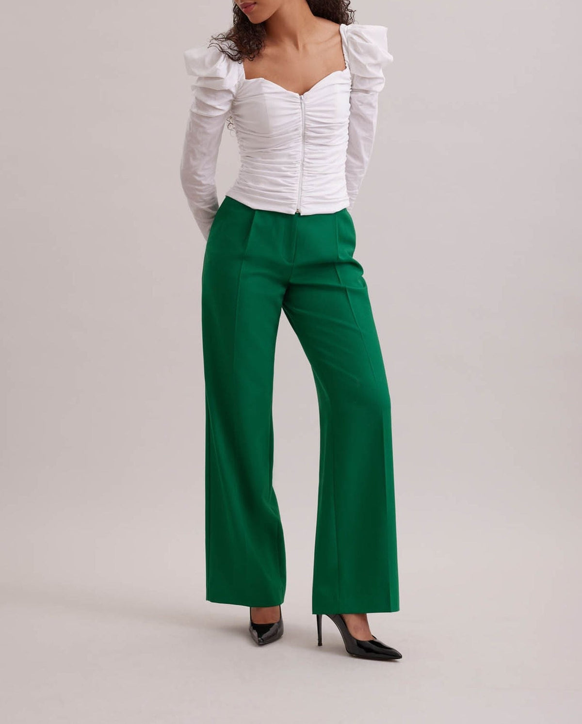 Pantalon droit Stanford - Mint