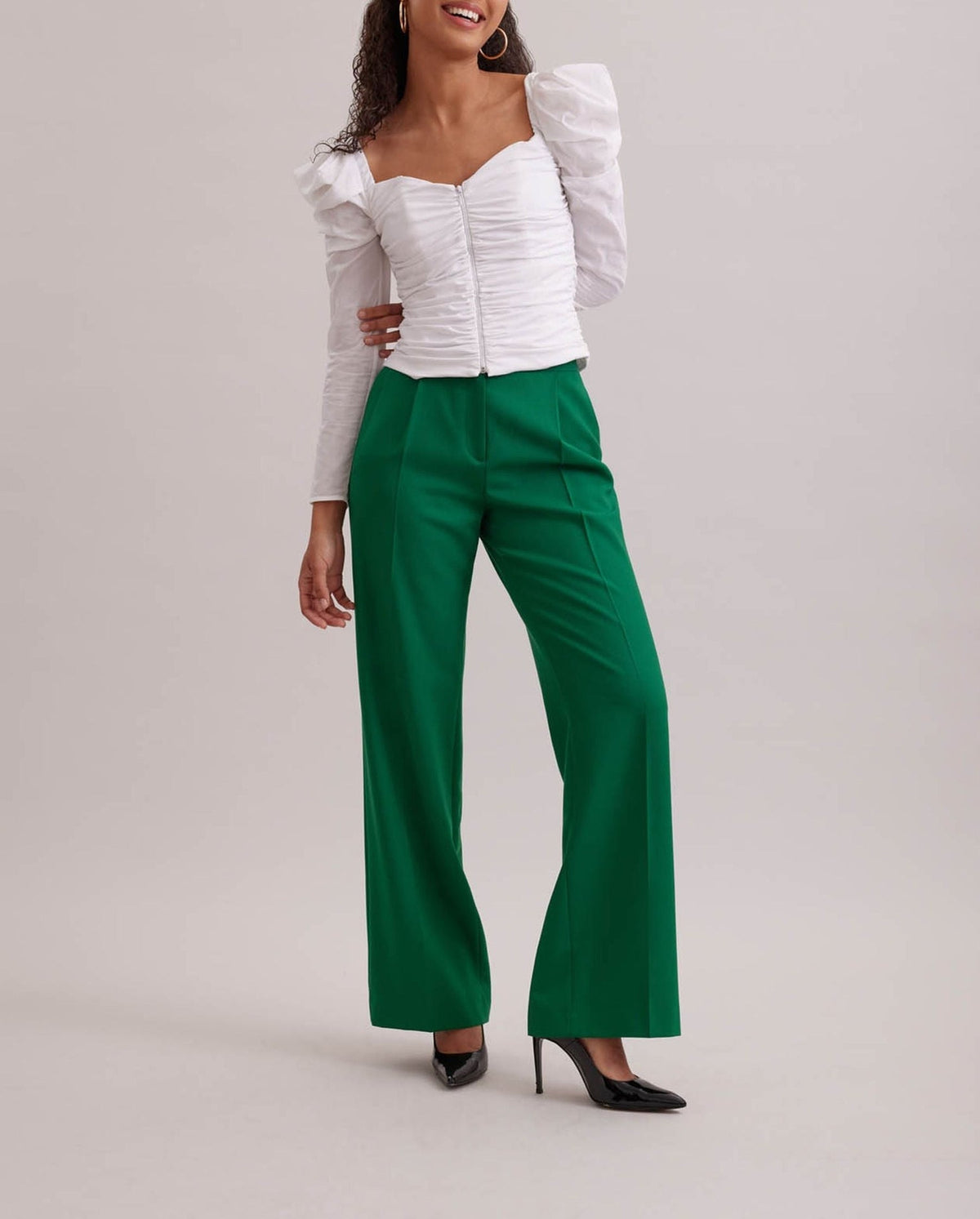 Pantalon droit Stanford - Mint