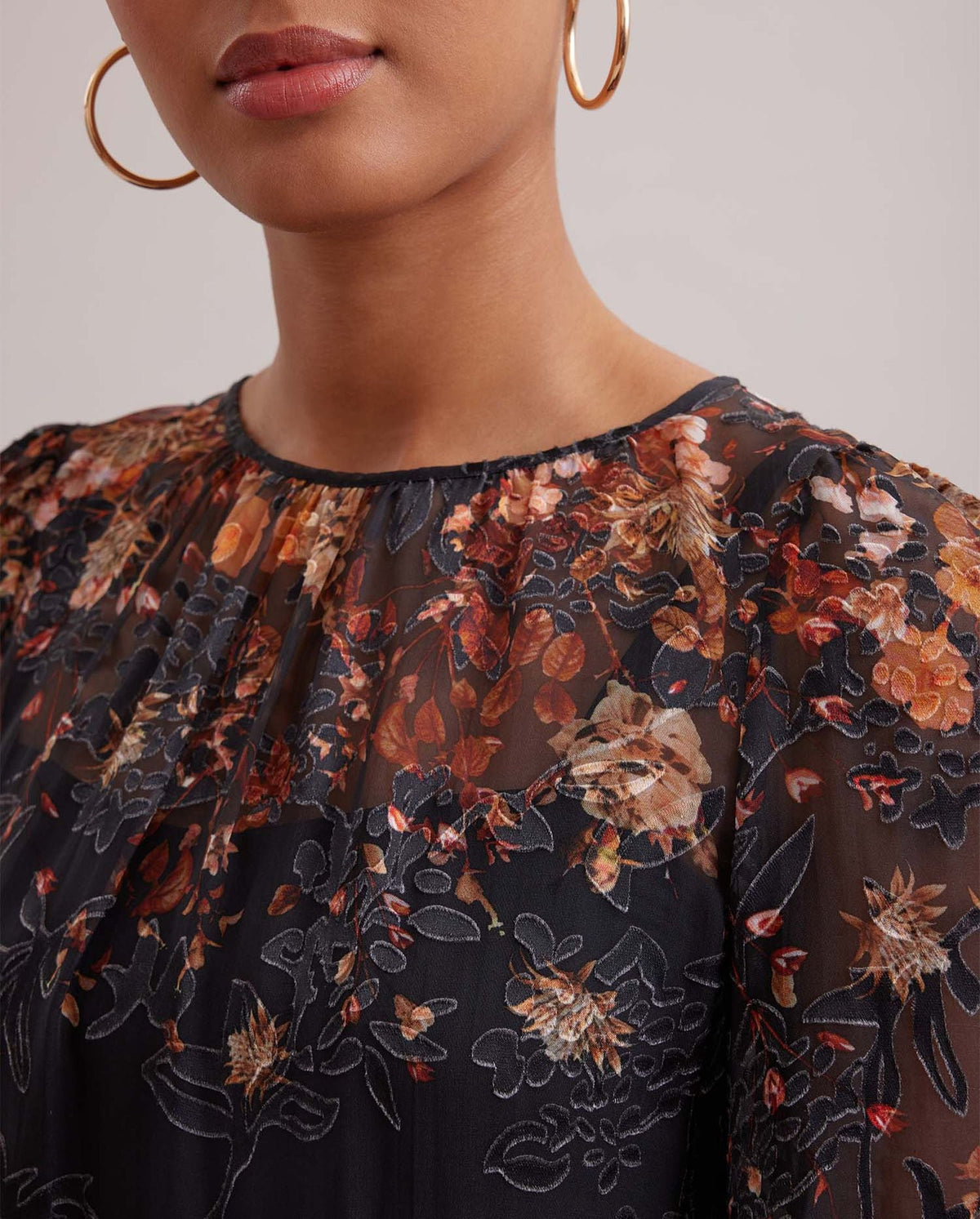 Blouse Allegory en soie - Black