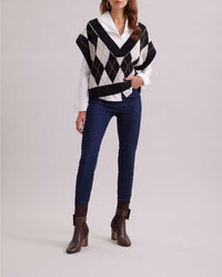 Gilet sans manche Country - Black & White