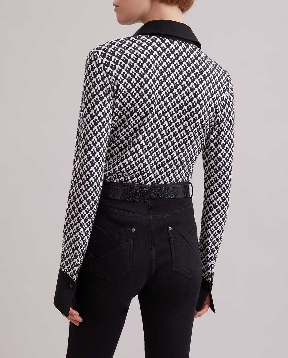 Chemise  Théâtre à motifs - Black & White