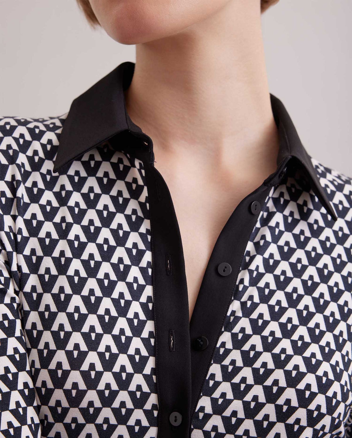 Chemise  Théâtre à motifs - Black & White