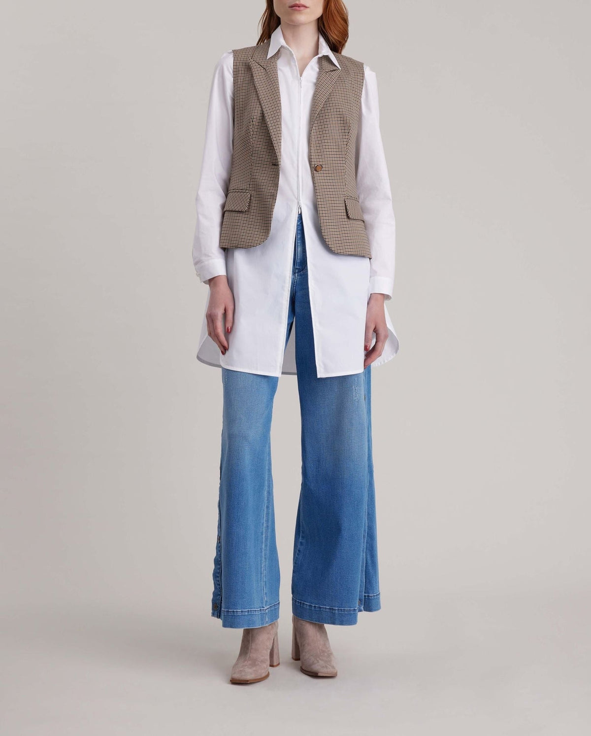 Gilet Grimoire sans manche - Almond Tan