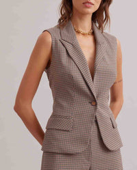 Gilet Grimoire sans manche - Almond Tan