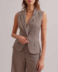 Gilet Grimoire sans manche - Almond Tan