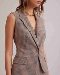 Gilet Grimoire sans manche - Almond Tan