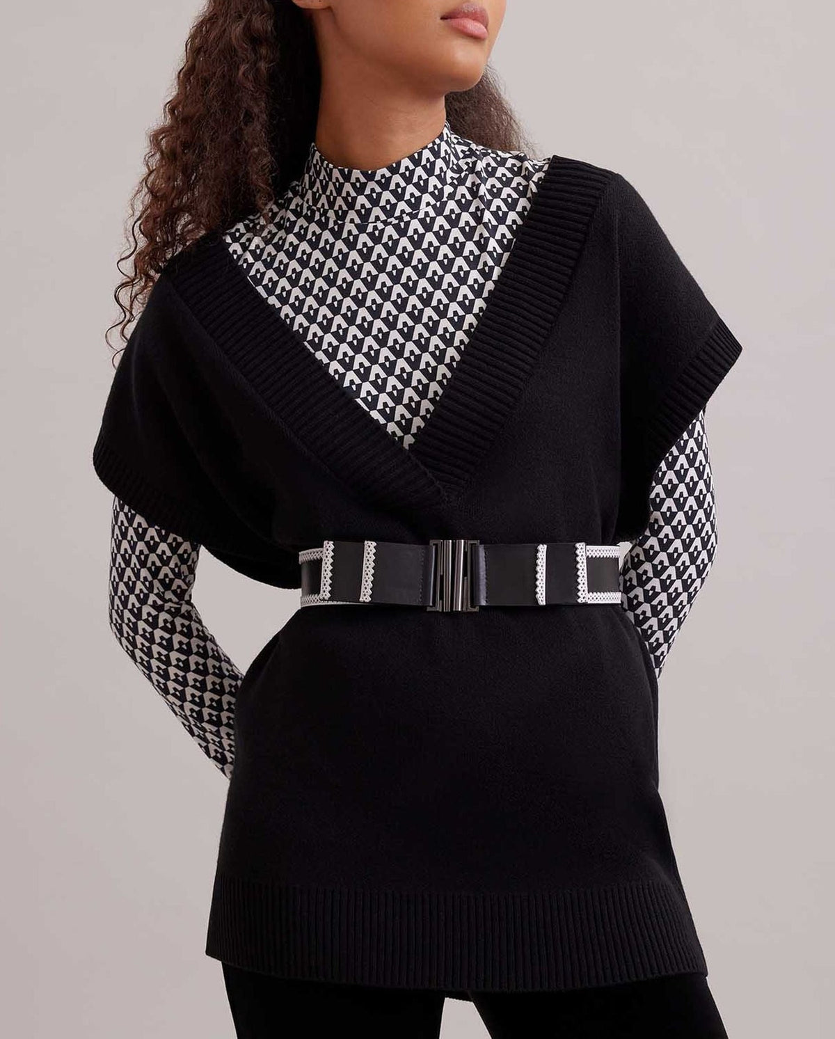 Tunique Sonnet sans manche - Black