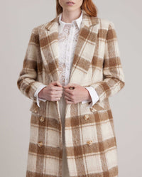 Manteau Consuelo en laine - Almond Tan