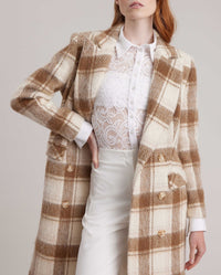 Manteau Consuelo en laine - Almond Tan