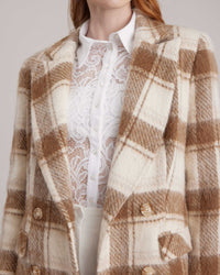 Manteau Consuelo en laine - Almond Tan