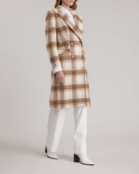 Manteau Consuelo en laine - Almond Tan