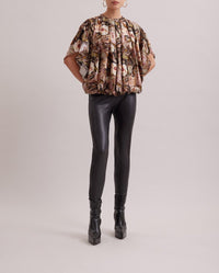 Blouse Sublime en soie - Burgundy