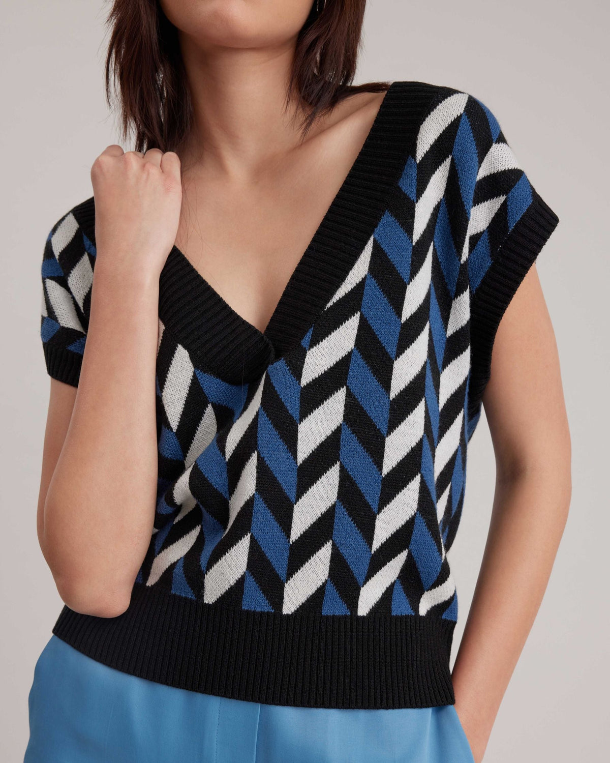 Gilet sans manche Coltrane en laine - Black
