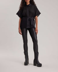 Chemise ceinturée Carrousel - Black