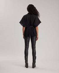 Chemise ceinturée Carrousel - Black