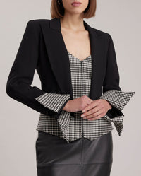 Veste Mia à empiècements - Black
