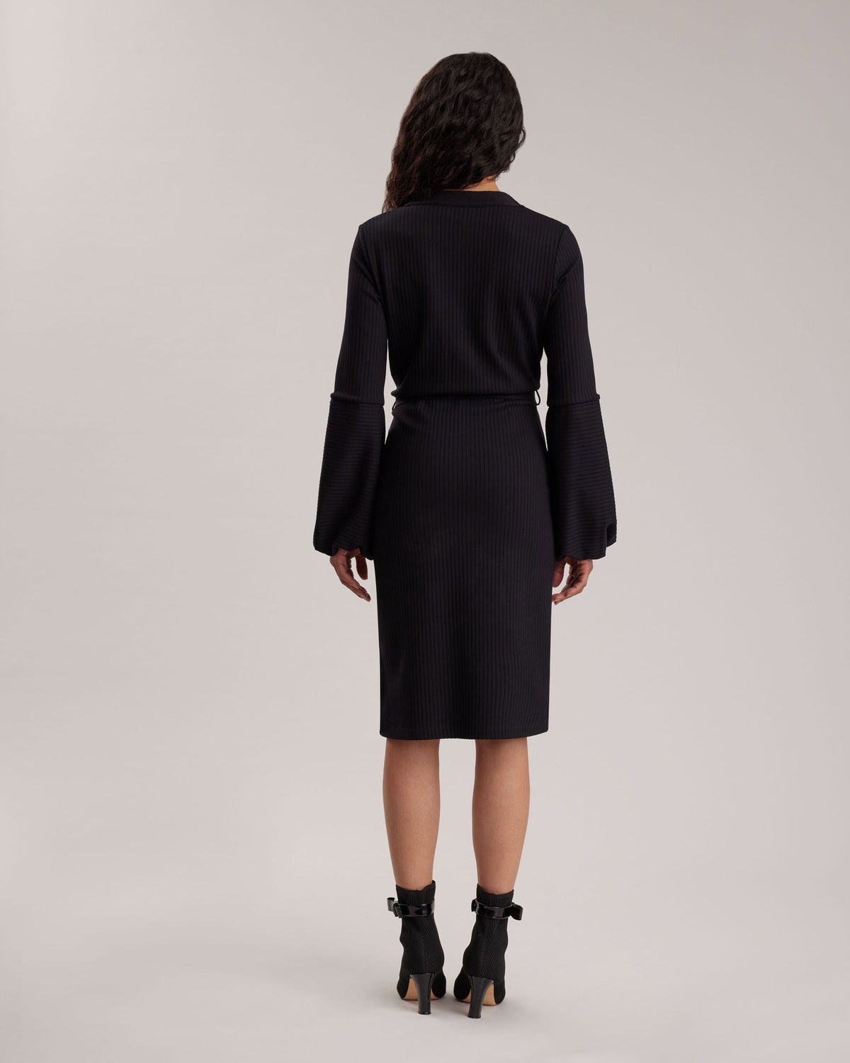 Robe Smooth ajustée - Black