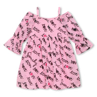 Robe à manches courtes en coton - Unique