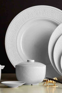Bol à riz Han en porcelaine - Blanc