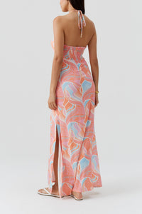 Robe bustier Harriet imprimée - Cosmic