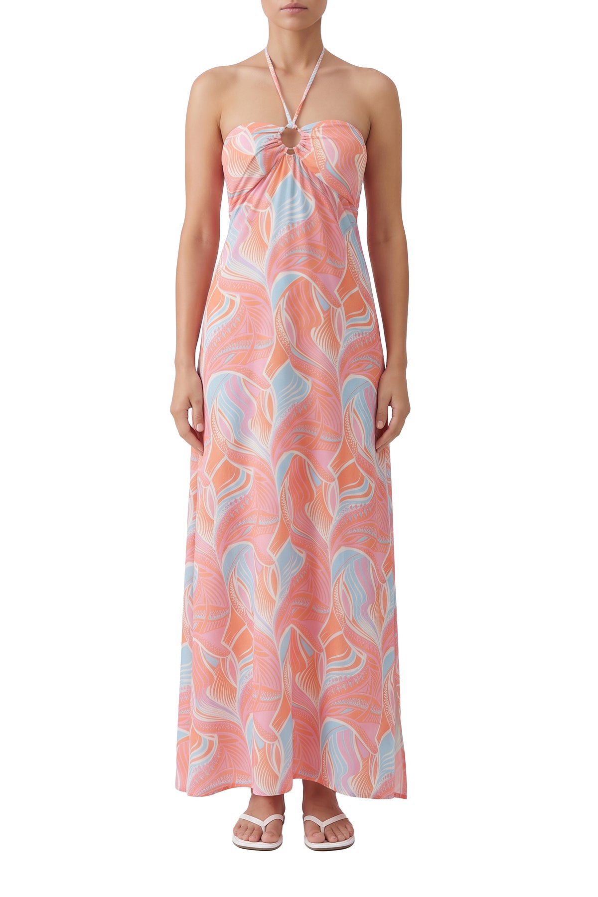 Robe bustier Harriet imprimée - Cosmic