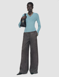 Chambray Top Maille - Chambray