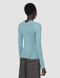 Chambray Top Maille - Chambray