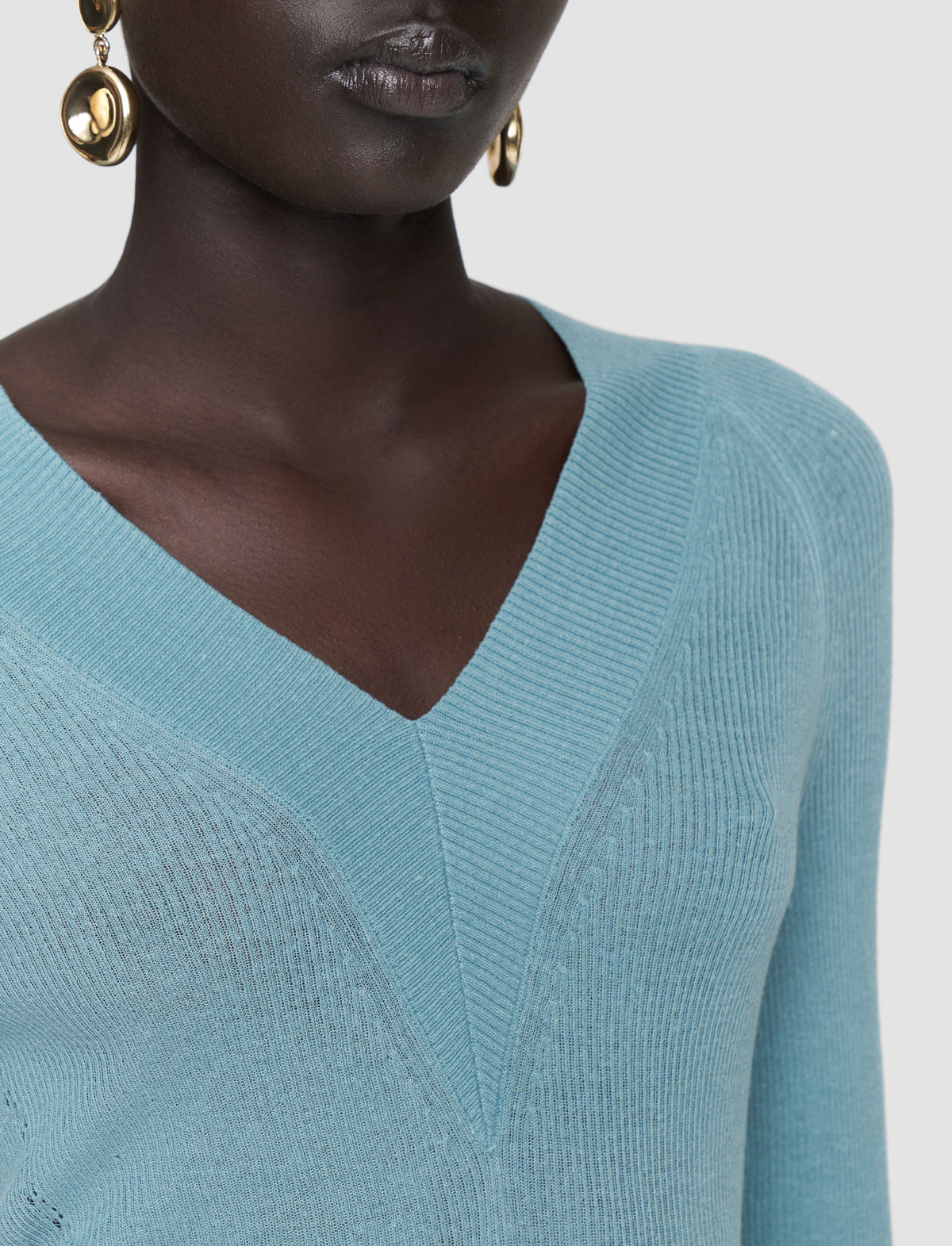 Chambray Top Maille - Chambray