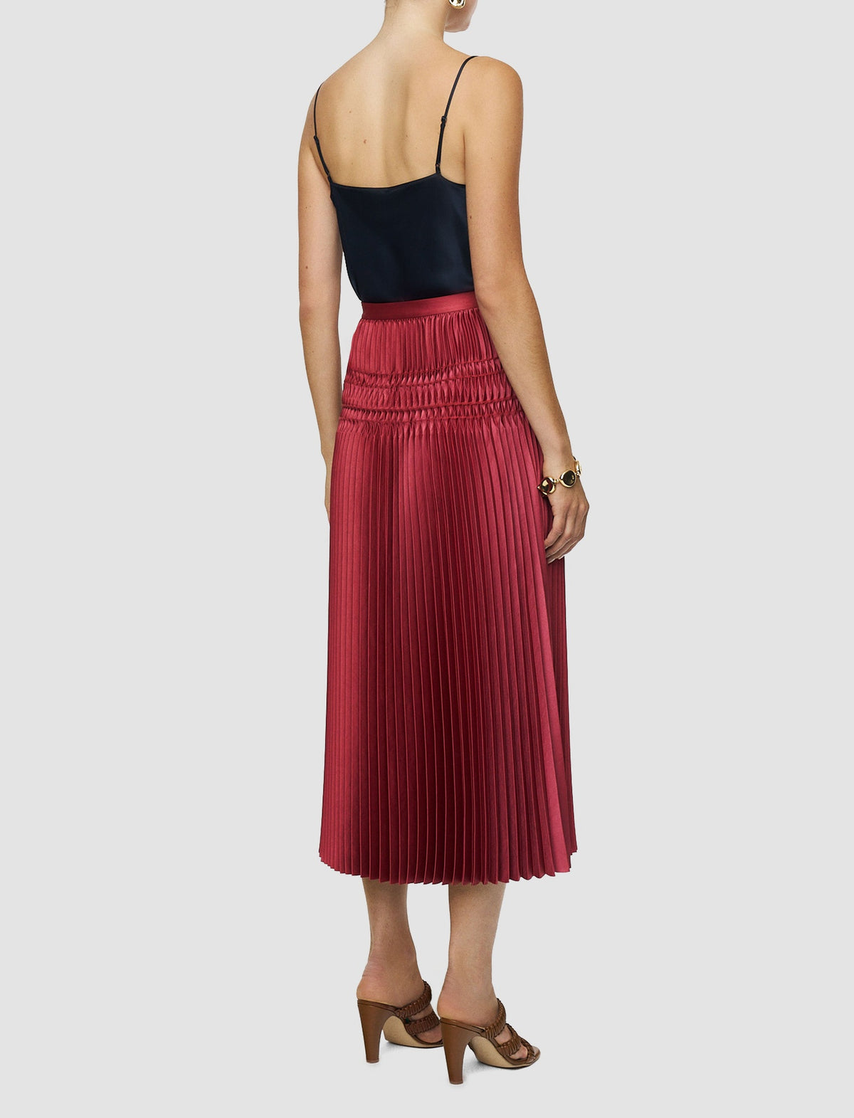 Jupe midi Hayes - Mulberry