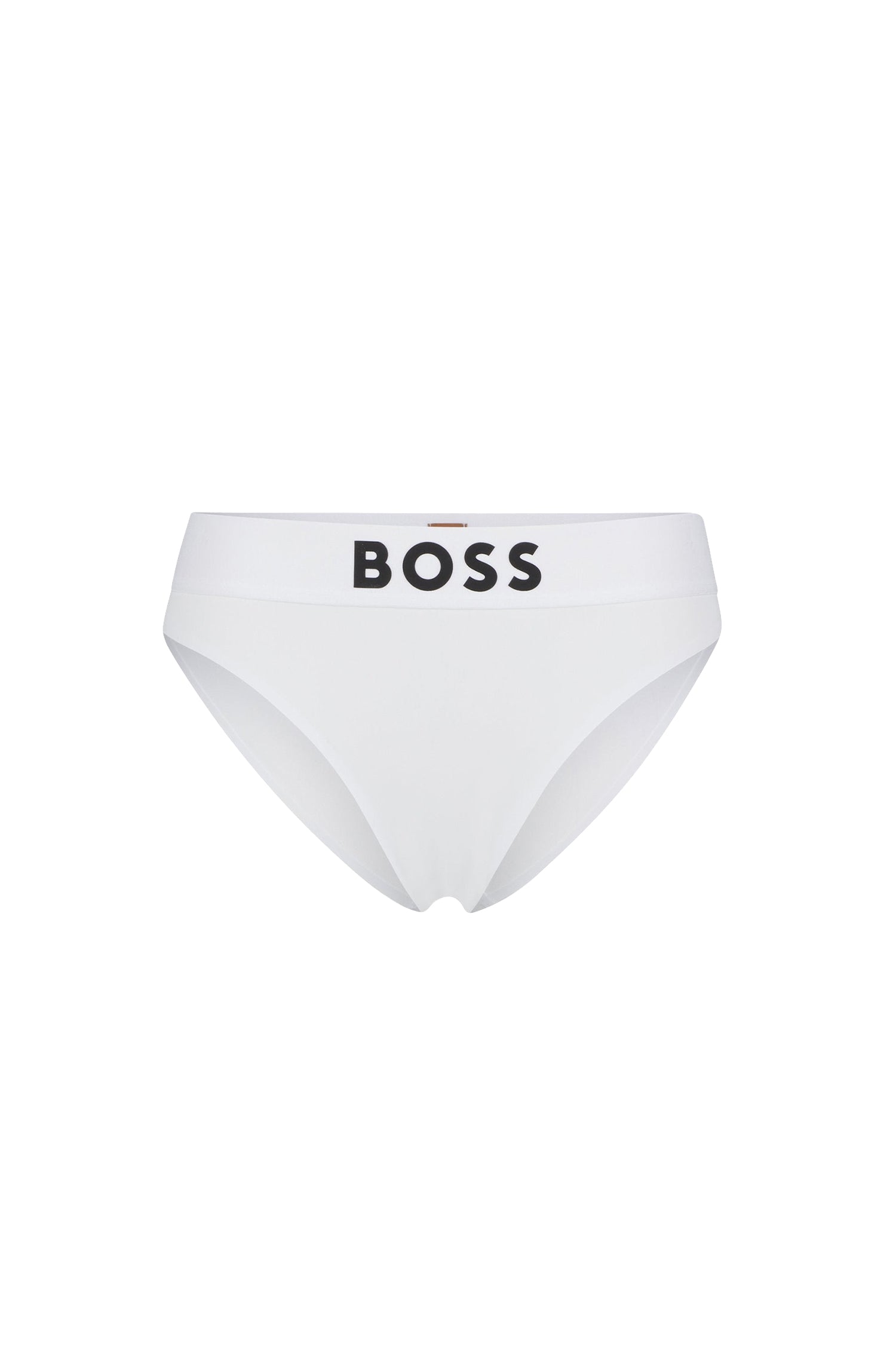 "Boss" elasticated briefs - White