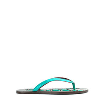 14qty NEW / Tongs Helga en cuir Ayers - Turquoise