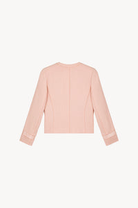 Veste courte avec poche - Abricot