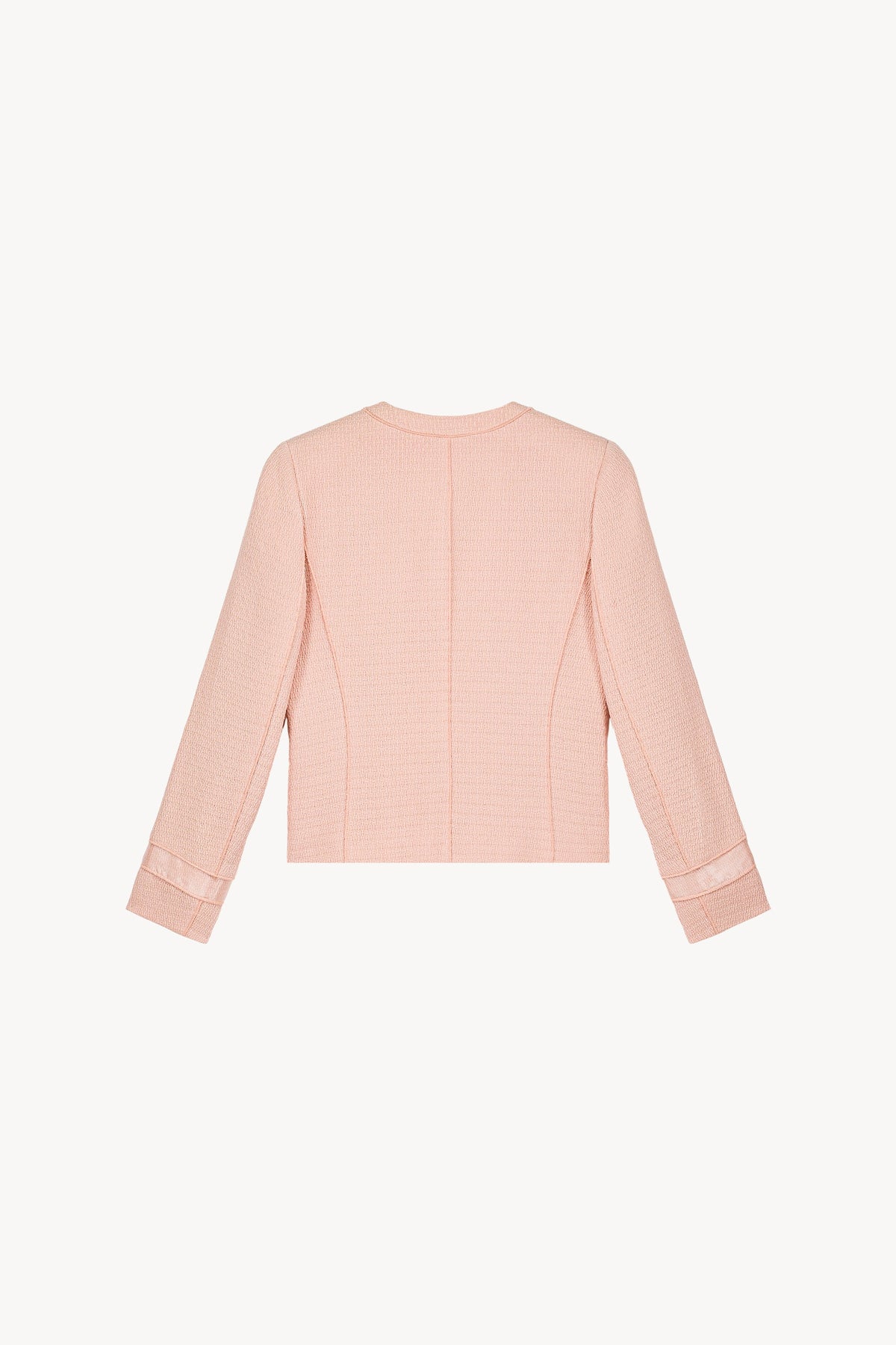 Veste courte avec poche - Abricot