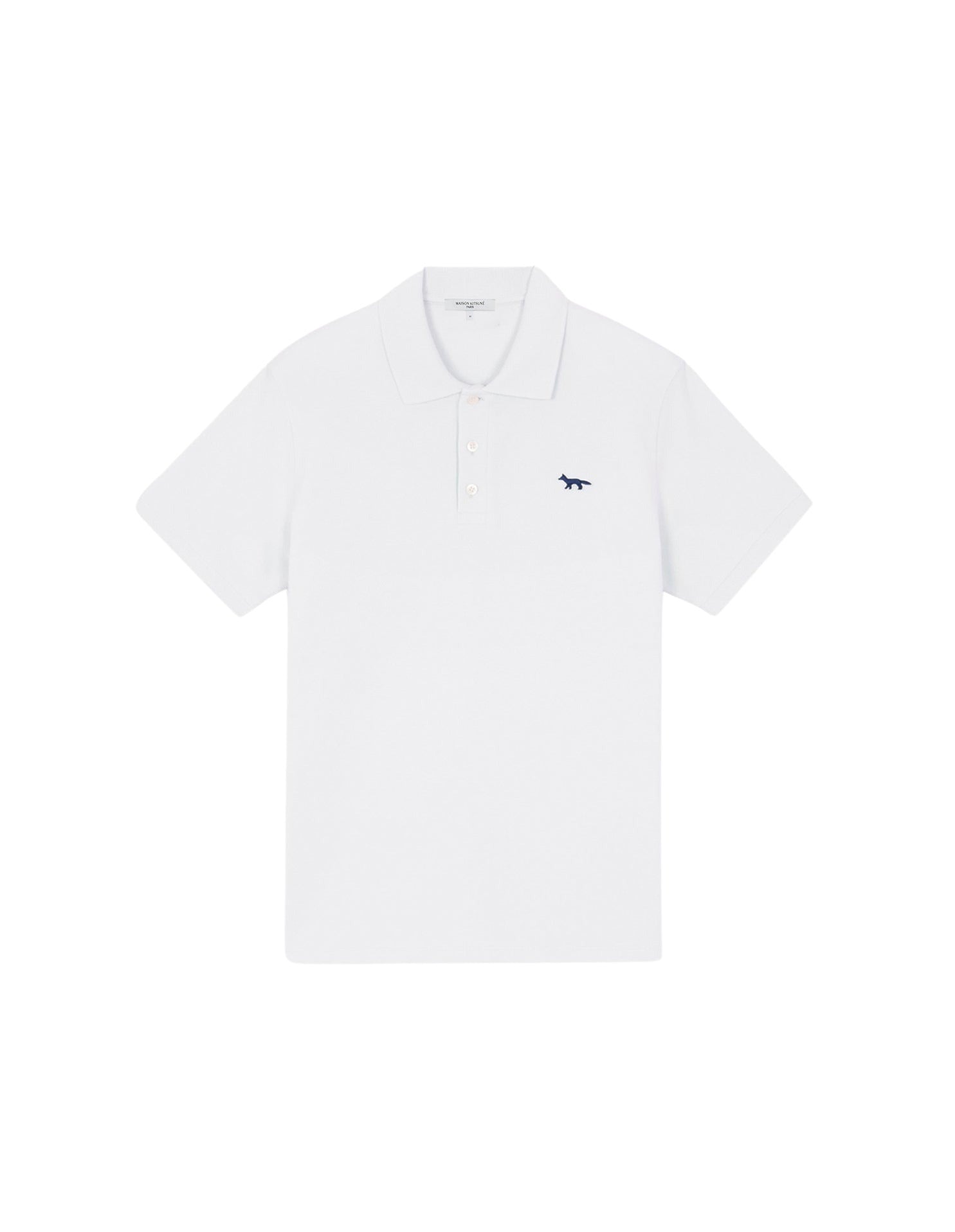 Short-sleeved polo shirt - White