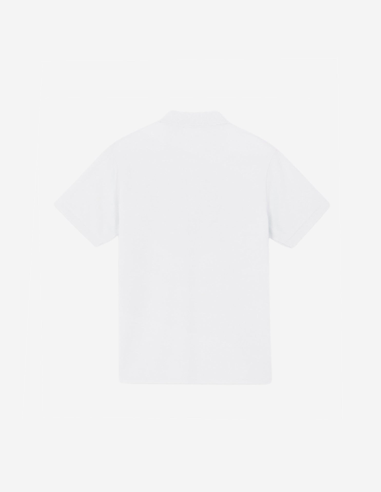 Short-sleeved polo shirt - White