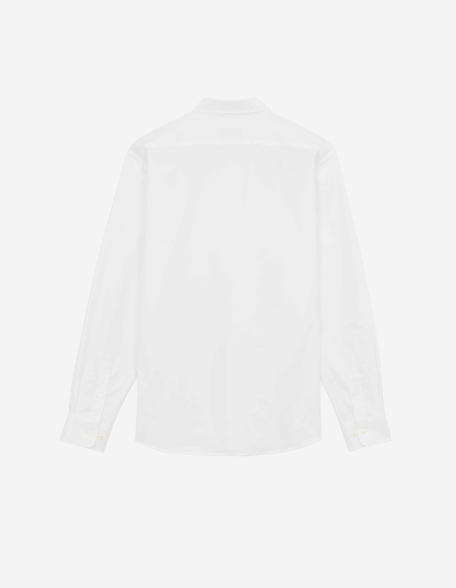Chemise à poche brodée - White