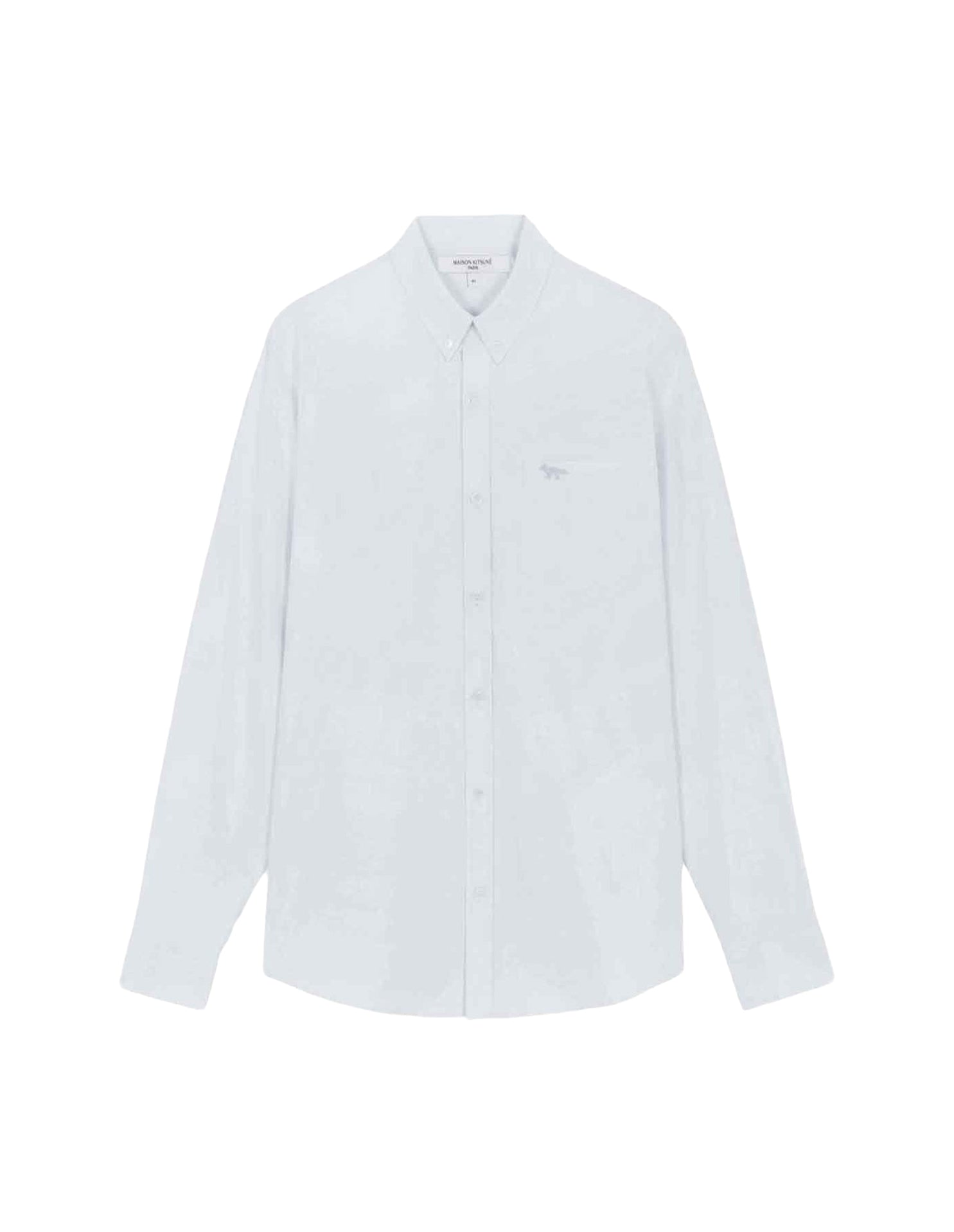 Chemise à poche brodée - Light Blue