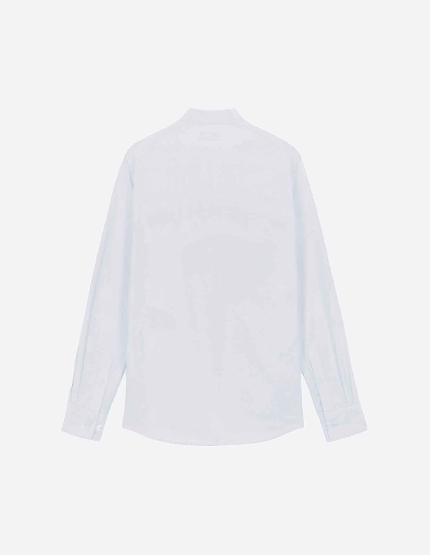 Chemise à poche brodée - Light Blue