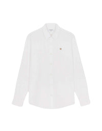Shirt with embroidery - White