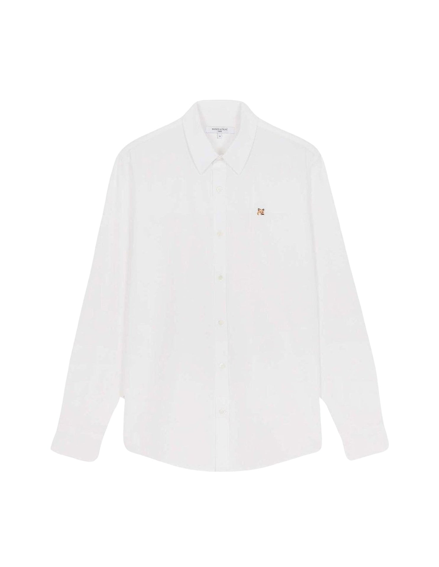 Shirt with embroidery - White