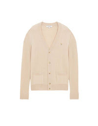 Baby Fox wool cardigan - Beige