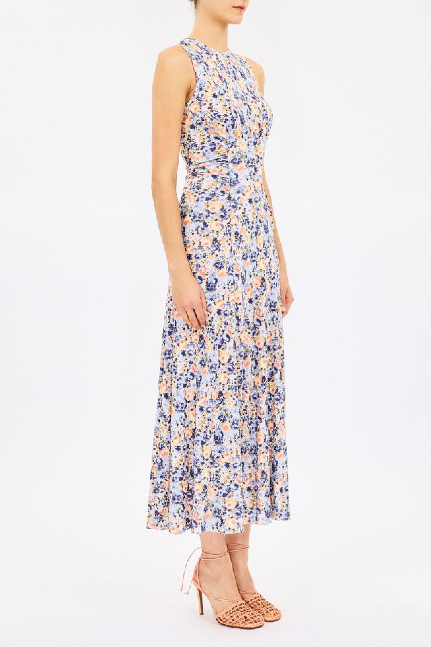 Robe Lana froncée - Viola