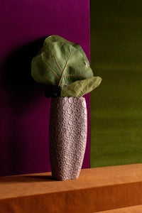 Vase Haas Gila Monster L en faïence - Pink