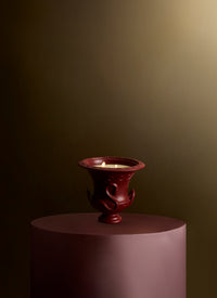Bougie Panthéon en porcelaine - Hydra