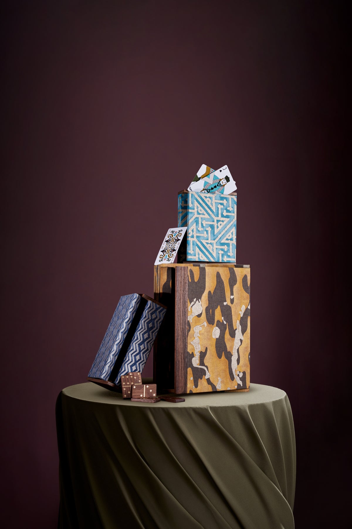 FORTUNY DOMINO SET-GREY