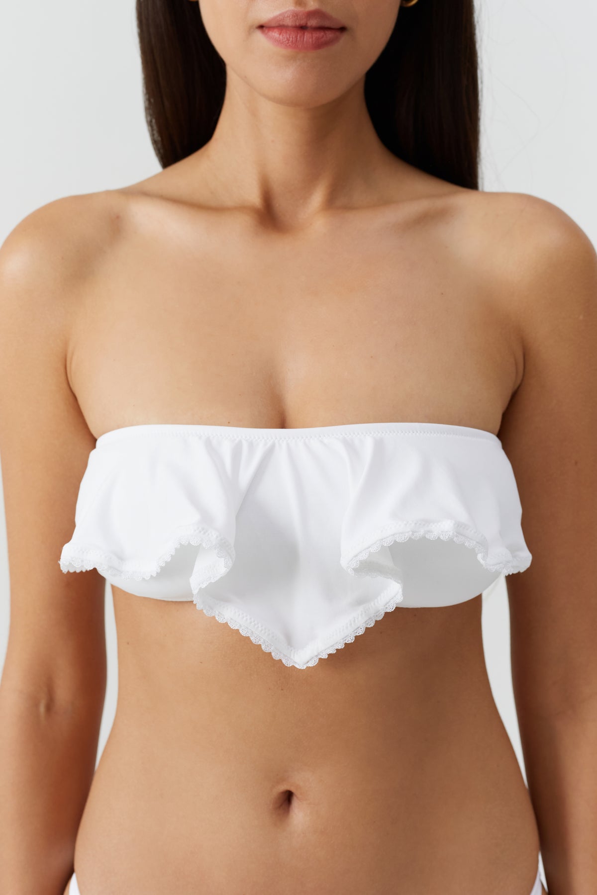 Bas de bikini Hondorus - White