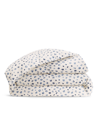Housse de couette en gaze de coton double épaisseur - Blue Léo