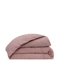 Duvet cover in washed linen - Sienne Chambray